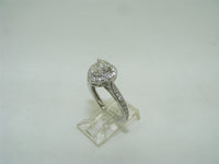 Halo Heart Shape Diamond Engagement Ring 1.33ct