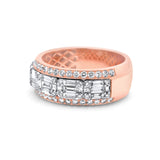 14k Baguette Diamond Ring 2.40ctw
