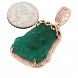 Jade Jesus piece
