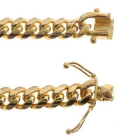 14k Miami Cuban Link Bracelet 6mm