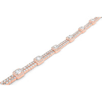 14k Hybrid Diamond Tennis Bracelet 13.5ctw