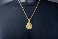 10k Gold Buddha Diamond 1.92ctw