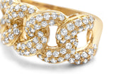 Pave Cuban Link Ring 2.00ctw