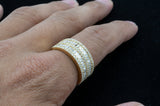 10k Yellow Gold Diamond Baguette Ring 1.46ctw