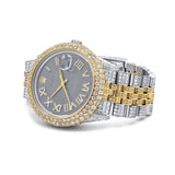 Rolex Two Tone DateJust 36mm Stainless Steel 10.00 CTW