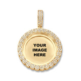14k Gold Cluster Picture Pendant 2.26ctw