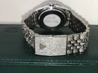 36mm full diamond date-just Rolex