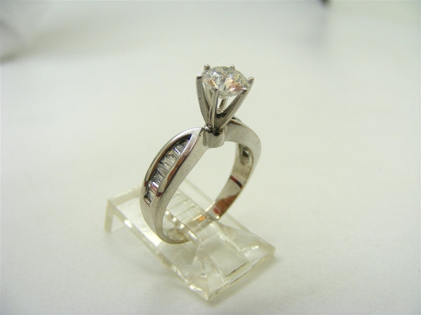 1.02 Carats 6 Prong Engagement Ring